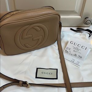 Authentic Gucci Soho Crossbody Bag